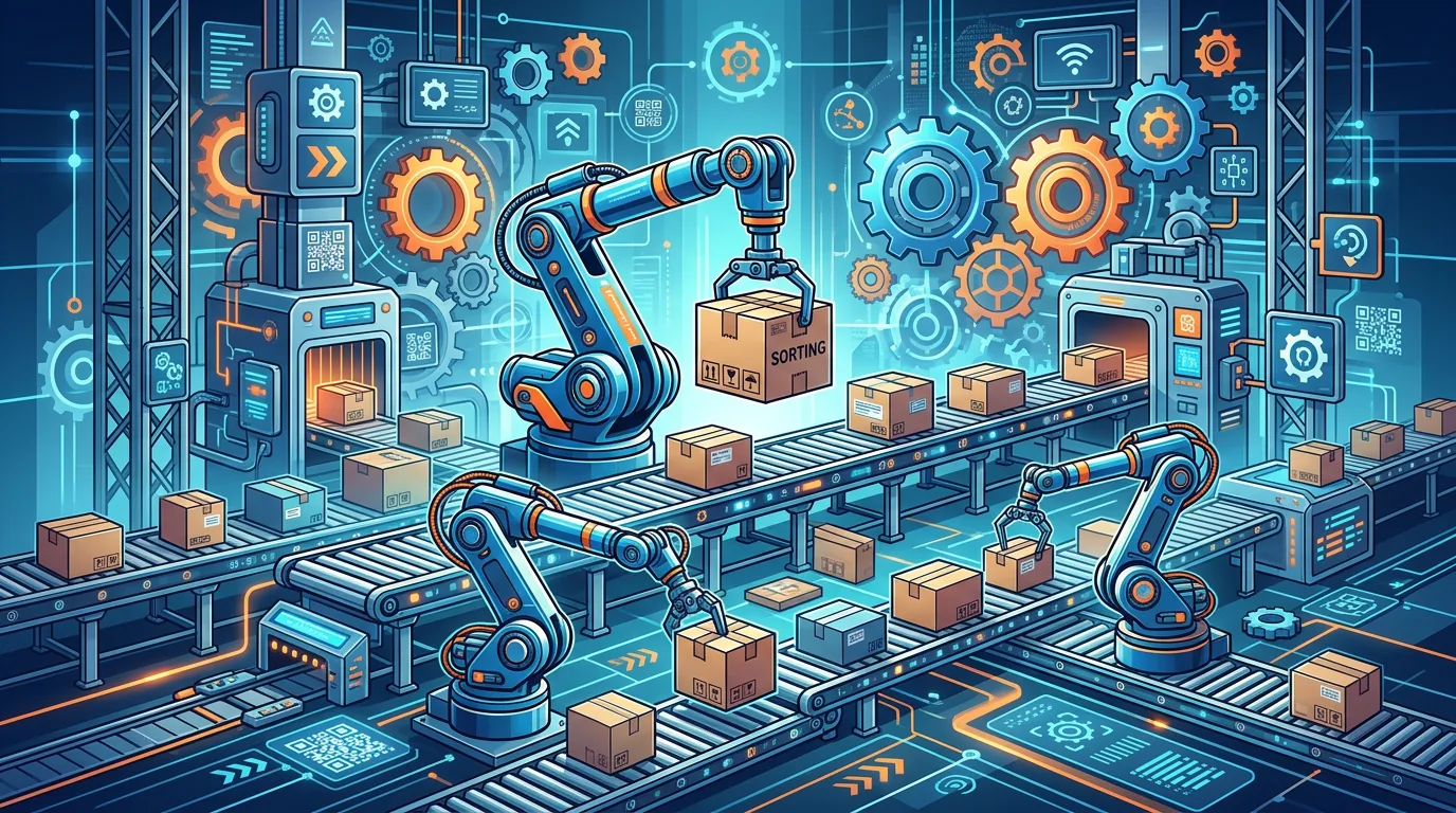 Een verkoper die werk uit handen geeft aan automatisering
