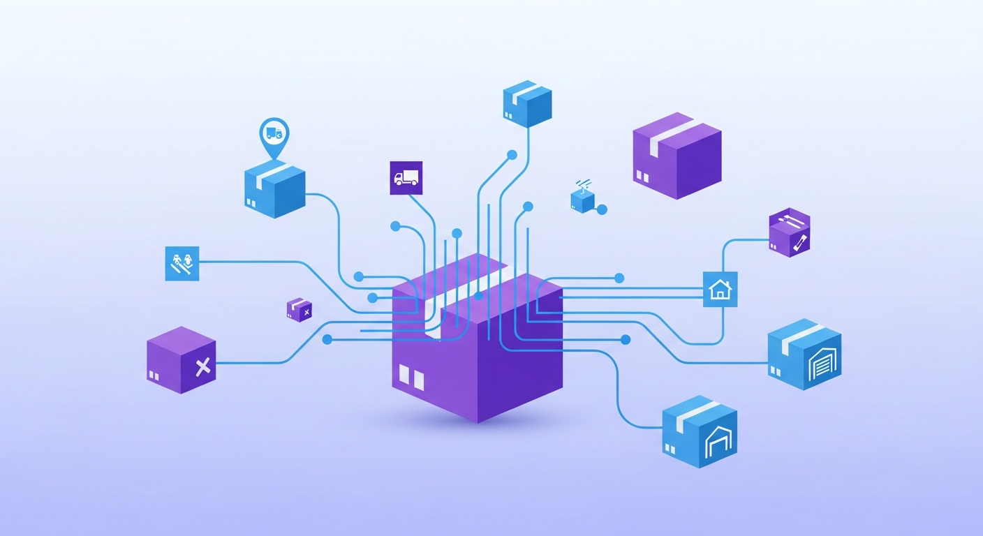 Bol.com External Fulfillment Network Illustration